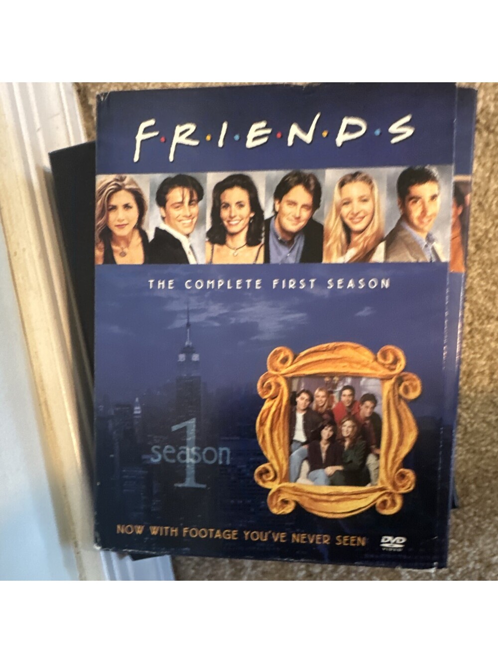Friends Complete First Season (Season 1) DVD TV Comedy Sitcom Cardboard Sleeve